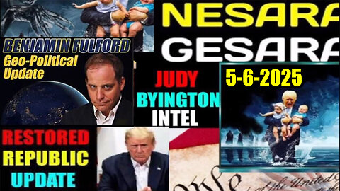 Judy Byington Update 5.6.25 - Trump Just dropped BOMBSHELL ~ This Changes EVERYTHING