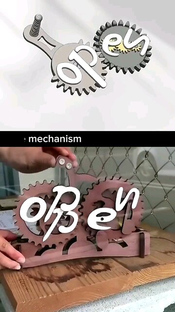 Open and close mechanism
