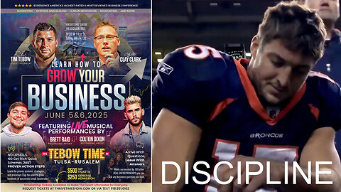 Business Coach | Why Discipline Is What Gets You from Goal Setting to Success Achieving + Celebrating the 4 Clay Clark Client Success Stories + Join Tim Tebow At Clay Clark's June 5-6 Business Growth Conference