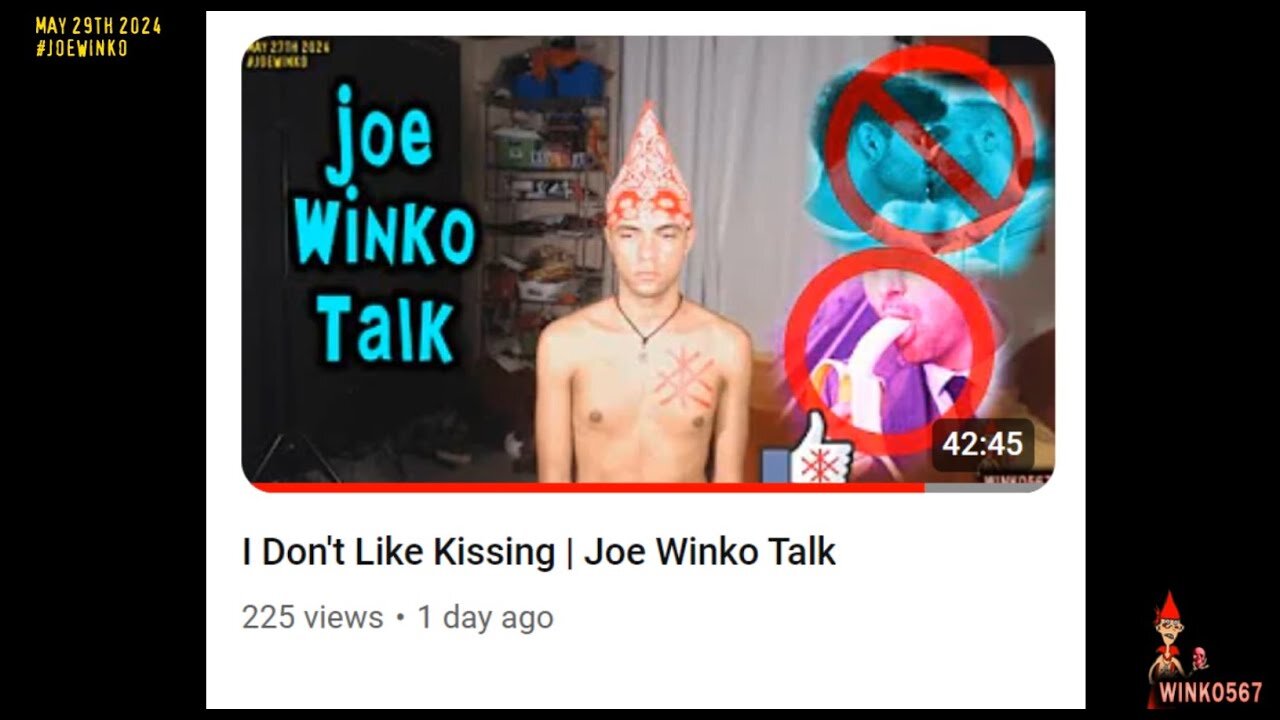 12x04 2 FOLLOW UP VIDEO _ Don't Like Kissing - Joe Winko Talk (May 29th 2024) - Joe Winko (2024)