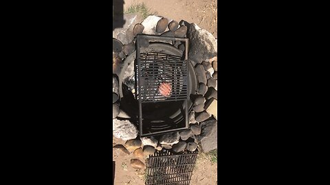 GRILLIN A BURGER