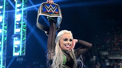 Liv Morgan celebrates after Money in the Bank cash-in: Money in the Bank 2022 @0vikash