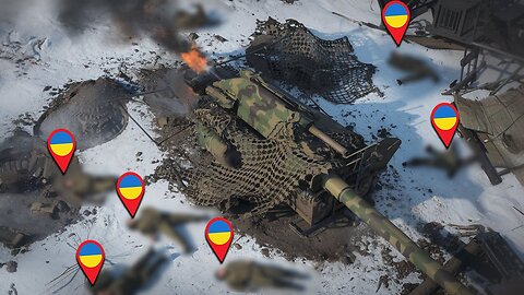 Russian Drones Destroyed Ukrainian Artillery Guns with Precision Strikes!