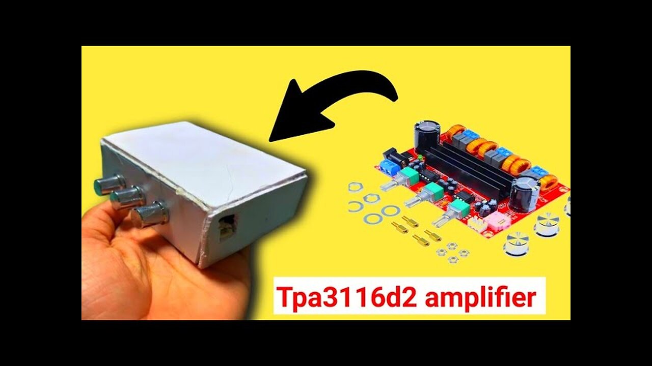 Tpa3116d2 amplifier