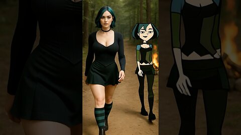 Total Drama Real And Animated Cartoon #totaldrama #cartoonnetwork #nostalgia #pixverse #pixverseai