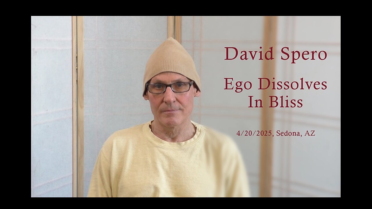 David Spero - Ego Dissolves In Bliss