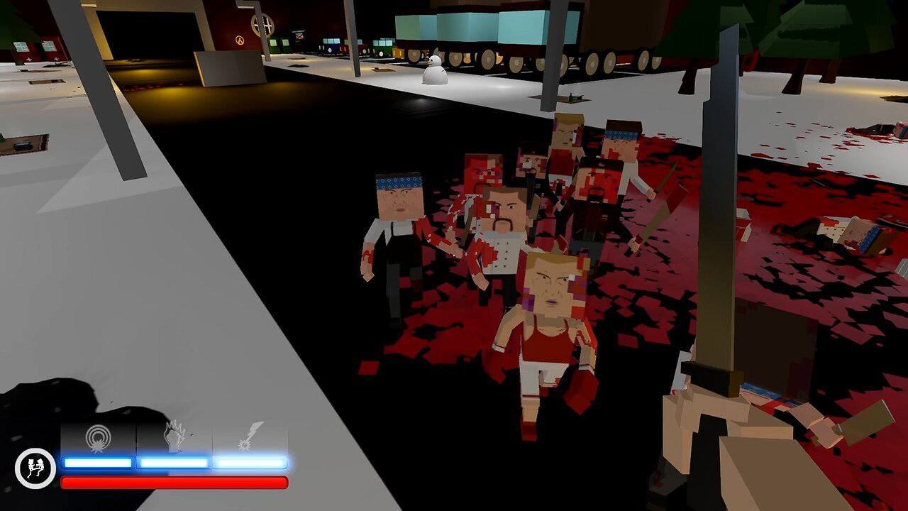 Fight The Motorcycles - (Paint The Town Red) - (No Commentary).