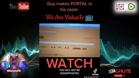 Guy Makes Portal In His Hotel 🏨 Room... "Sound Frequencies" #VishusTv 📺