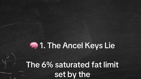 Why do some people still think that saturated fat is unhealthy?