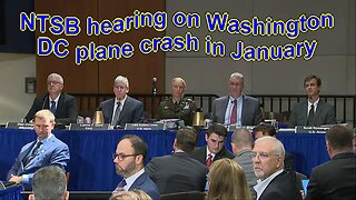 NTSB hearing on Washington DC plane crash in January - July 30, 2025