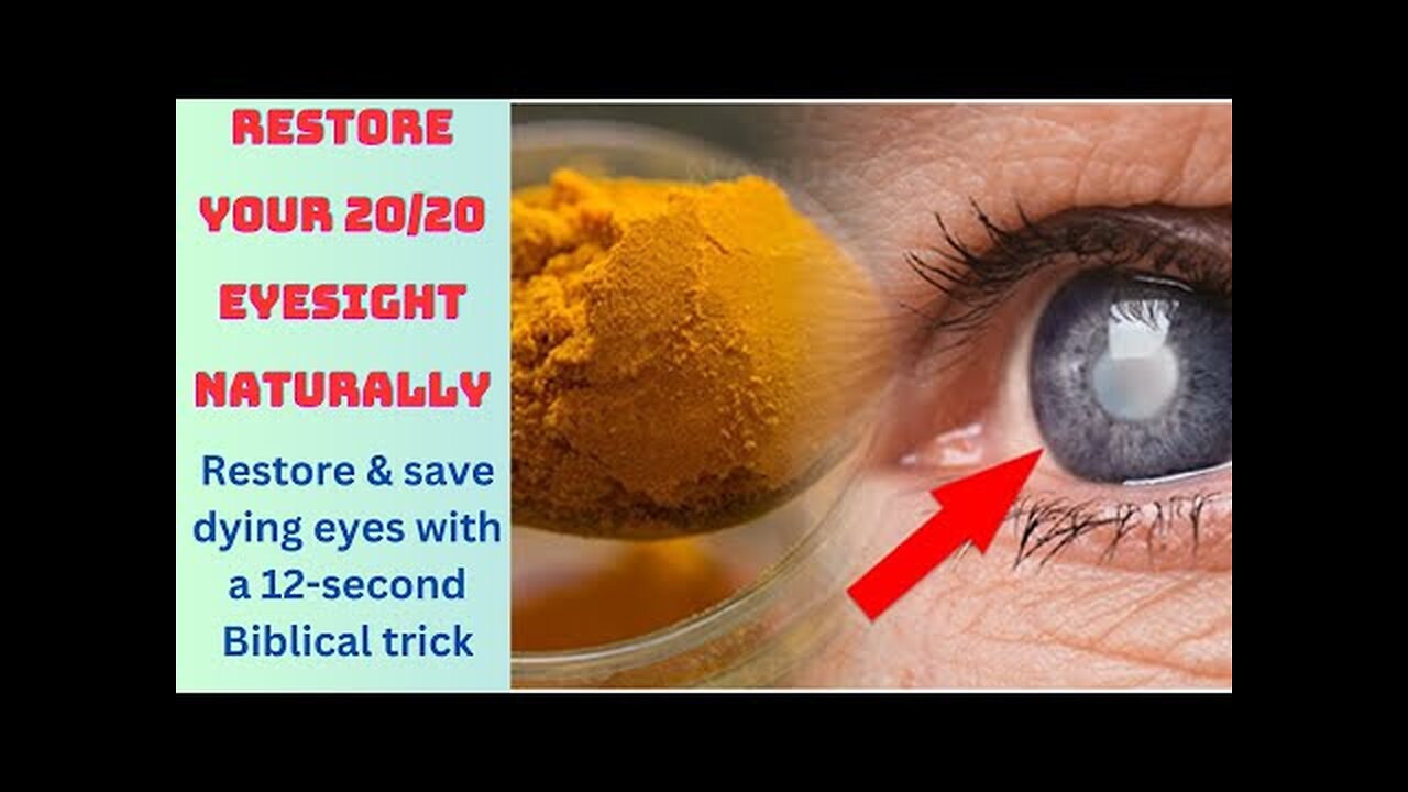 12-Second Morning Ritual That Naturally Sharpens Eyesight in as little as 7 Days