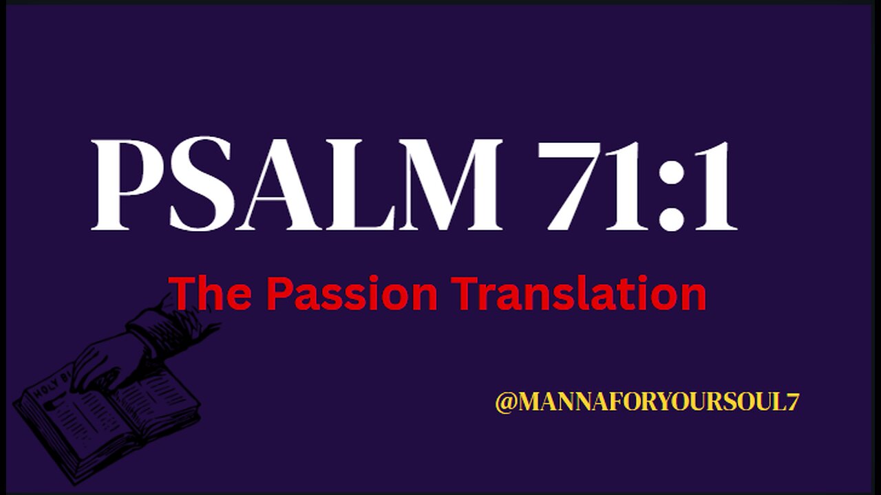 Psalm 71:1 Prayer: Find True Refuge & Never Be Put to Shame!