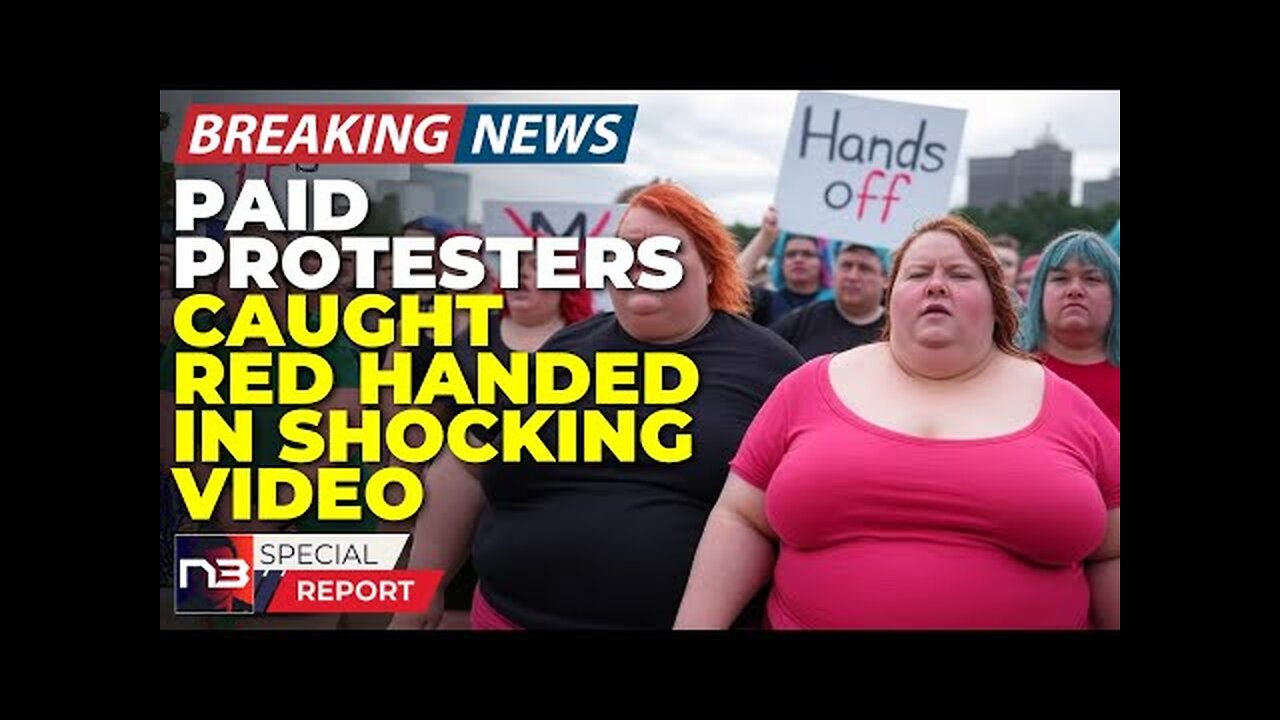 Breaking: Hidden Camera Shows What Actually Happens At Paid Protests And It's Not What You Think