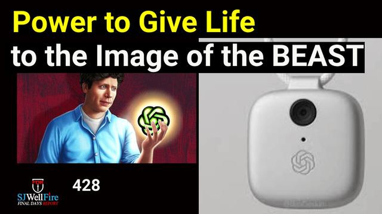 Hologram Tech with Synthetic Thought? Image of the BEAST? = Poor audio...