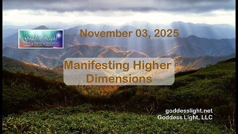 Manifesting Higher Dimensions