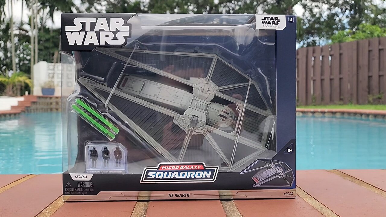 Tie Reaper Rogue One review Star Wars Micro Galaxy Squadron