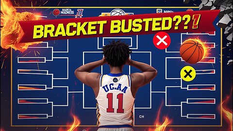 "March Madness 2025 Bracket REVEALED! 🚨 Biggest Shocks & Predictions! 🏀🔥"