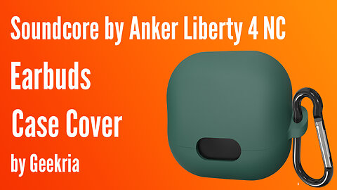 Soundcore by Anker Liberty 4 NC Ecarbuds Case Cover | Geekria