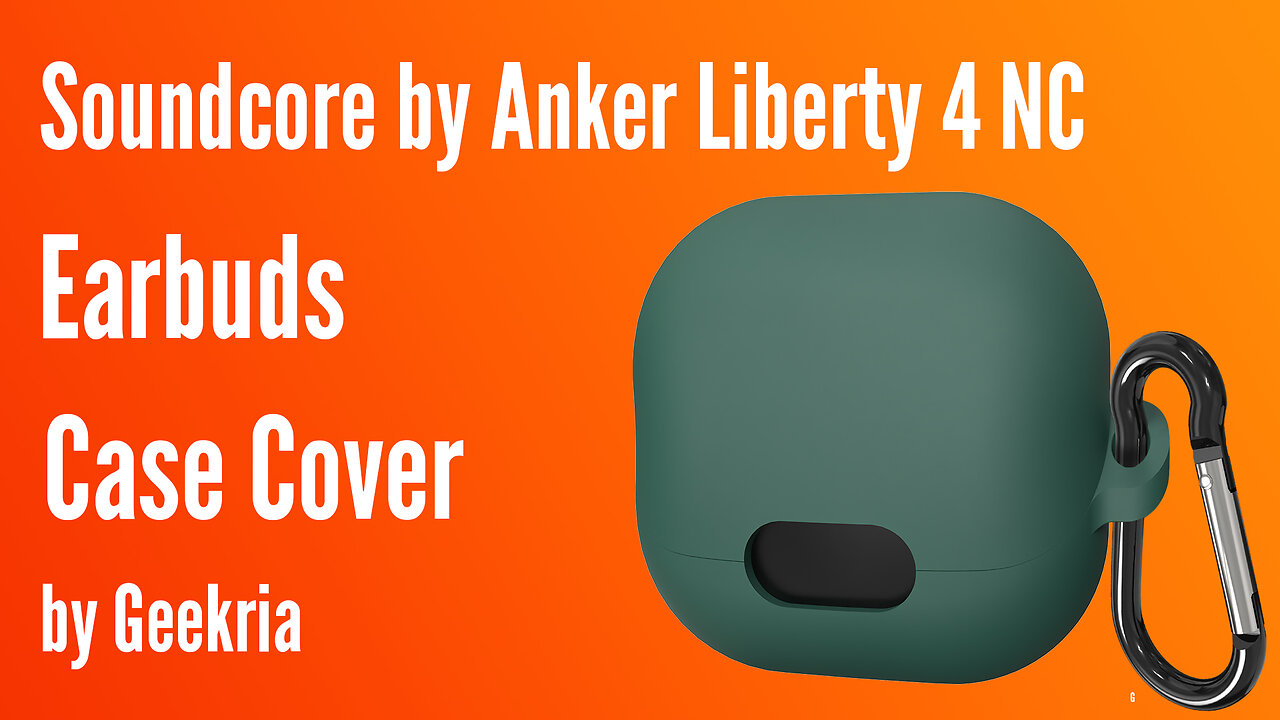 Soundcore by Anker Liberty 4 NC Ecarbuds Case Cover | Geekria