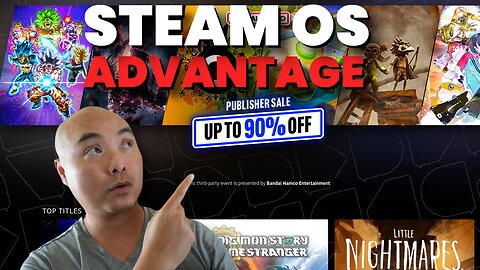 The STEAM OS ADVANTAGE!🤯