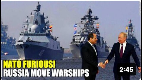 Russian Warships Arrive in Egypt for Joint Maneuvers
