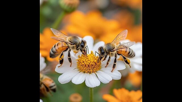 Bee keeping activities in the forest