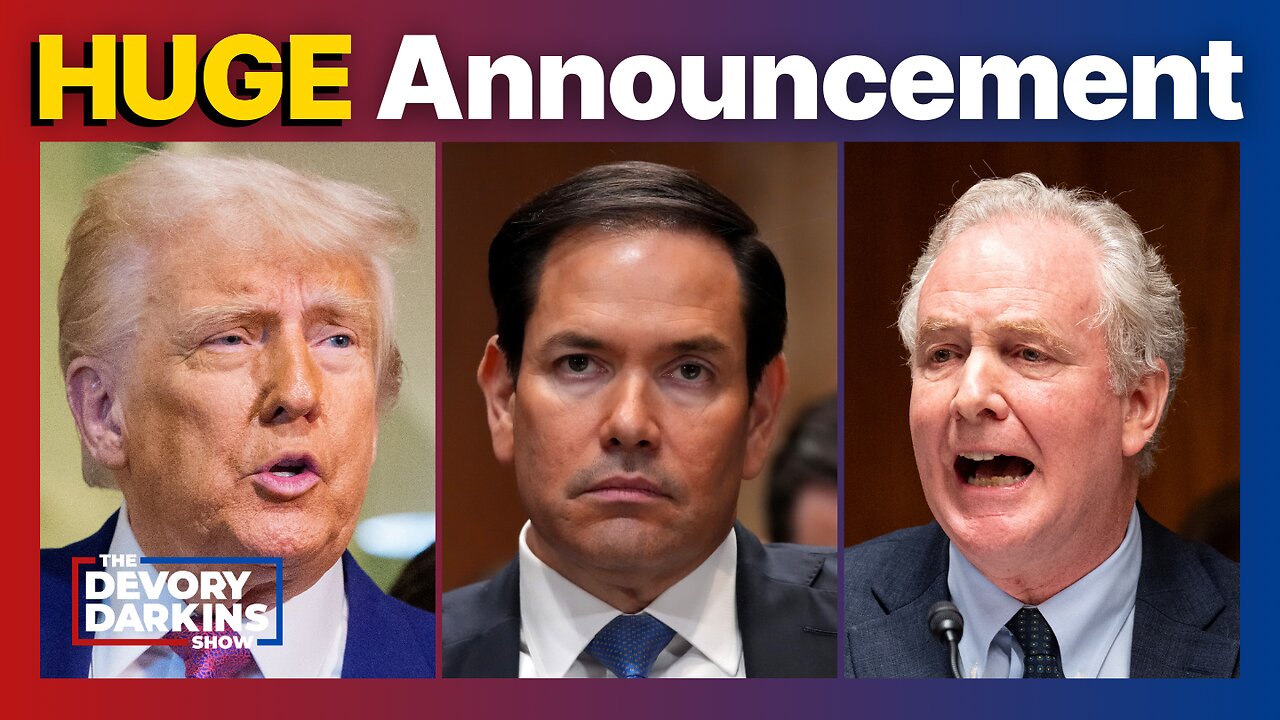 Trump makes HUGE ANNOUNCEMENT as Rubio ends Van Hollen Career