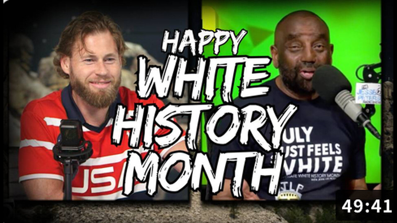 OWEN SHROYER - Jesse Lee Peterson Files Petition To Trump To Make July White History Month