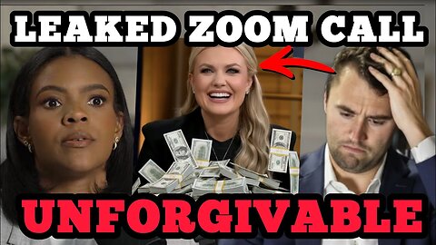 Candace Owens Just EXPOSED Erika Kirk — The LEAKED Zoom Call Is UNFORGIVABLE