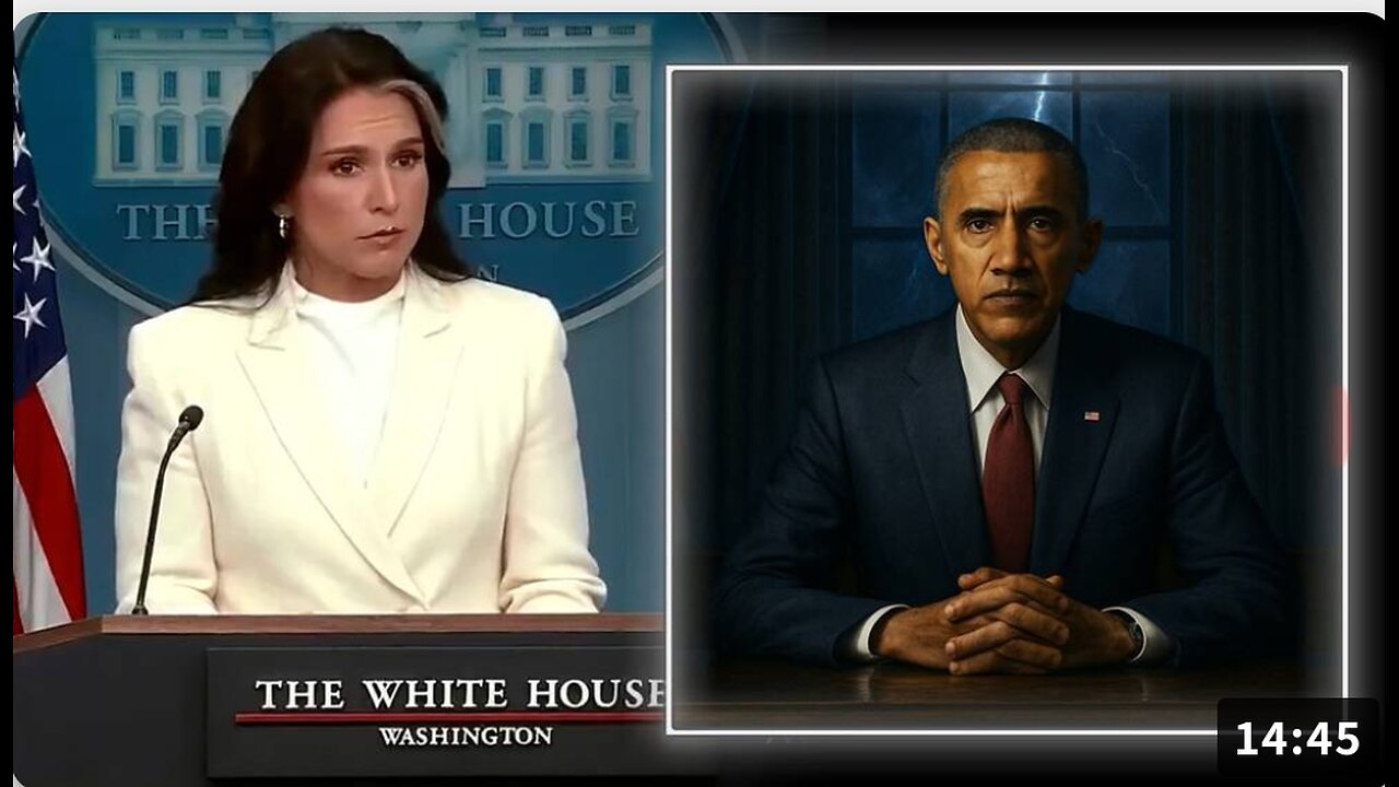 BREAKING NOW: DNI Tulsi Gabbard Drops Bombshell Report On Barack Hussein Obama & Democrat Coup Co-Conspirators From White House!