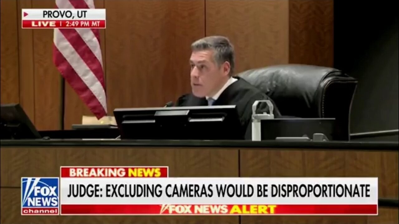 Judge Rules Cameras WILL BE ALLOWED In The Courtroom For Trial of Charlie Kirk Assassin Suspect