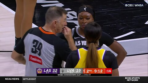 👀 DOUBLE techs, Dana Evans & Odyssey Sims | LA Sparks vs Las Vegas Aces, WNBA women's basketball