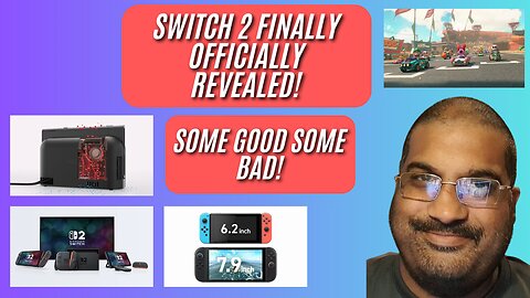 Nintendo Switch 2 Reveal – Specs, Release Date, First Party & Third Party Games Breakdown!