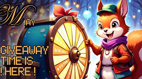 The May GiveAway Wheel :)