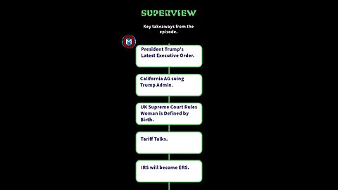 Super News #7-Midweek Report-Tariffs, Harvard Funding Freeze, & More