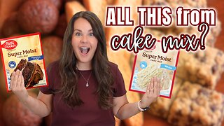 Turn BOX CAKE MIX Into Something AMAZING | Easy Desserts Anyone Can Make