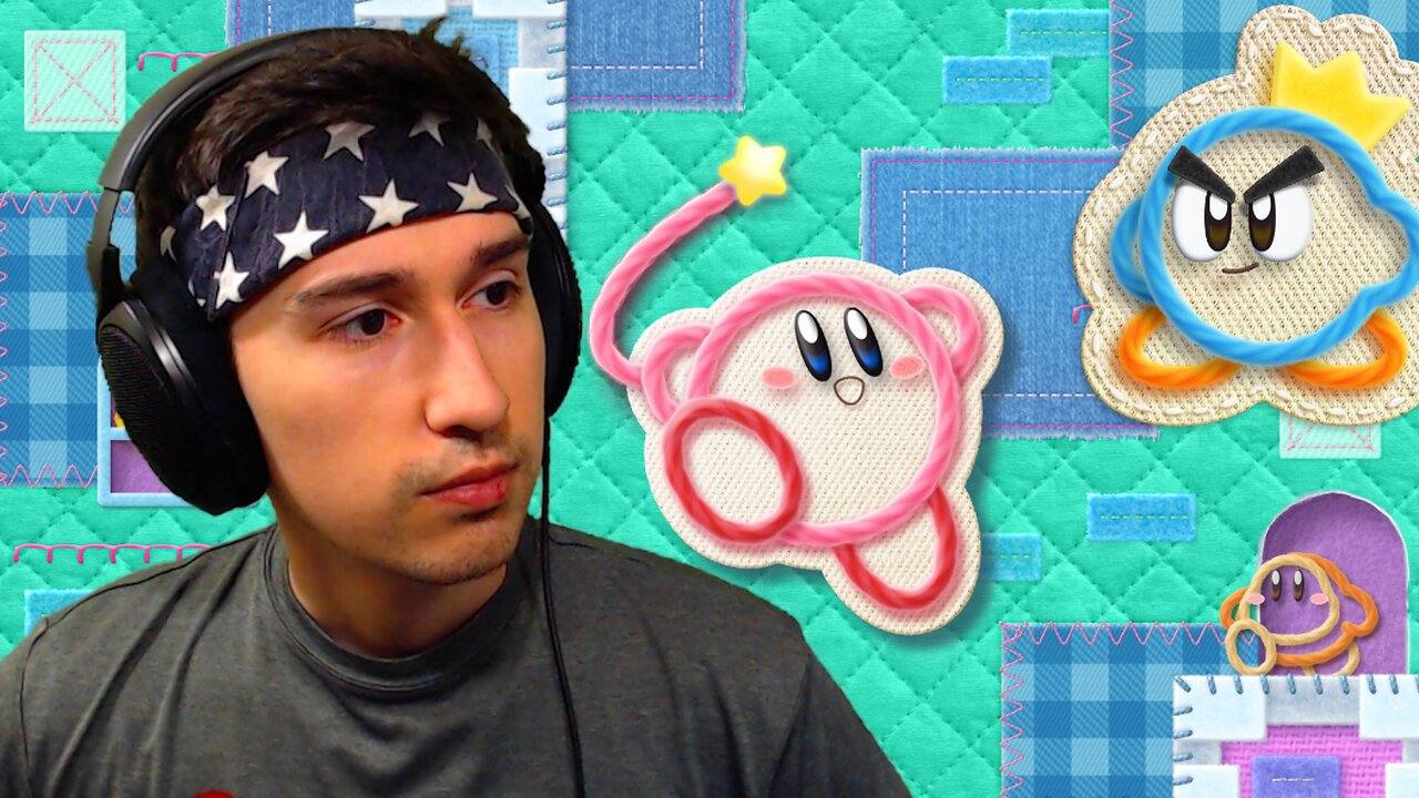 Kirby's Epic Yarn [3] ★ First Playthrough ★ Nintendo Wii Stream