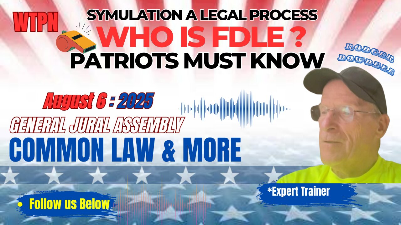 WTPN - UNCONTITUTIONALITY - DEFACTO COUNTY GOV - FDLE?