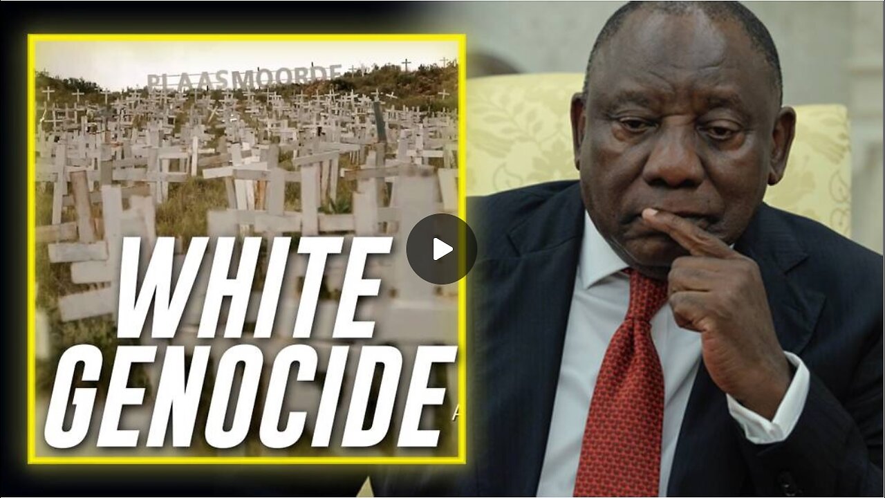VIDEO: Trump Shows Evidence Of White Genocide To South African President