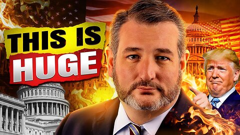 BREAKING: TED CRUZ JUST DROPPED A MAJOR BOMBSHELL!