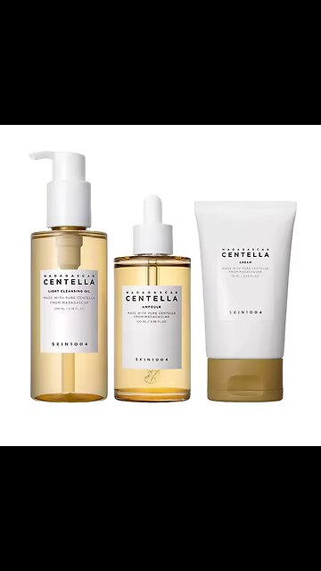 Skin1004 Centella Skincare Set – Serum, Cream & Cleansing Oil