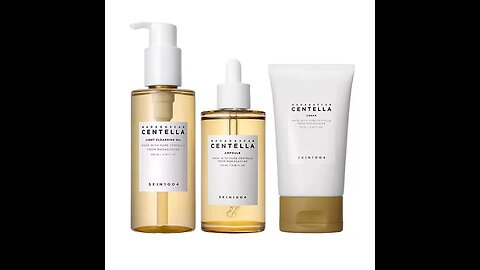 Skin1004 Centella Skincare Set – Serum, Cream & Cleansing Oil