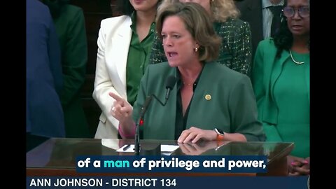 Texas Democrat Rep. Ann Johnson Goes On Rant Against Her Racist White Male Colleagues