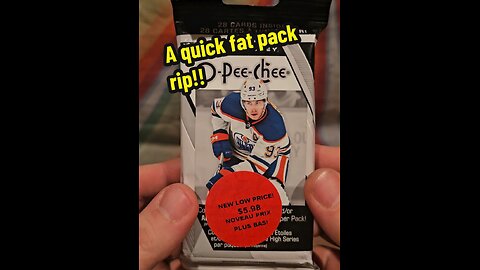 A quick 23/24 O-Pee-Chee fat pack rip