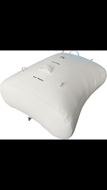 Fuel Bladder Emergency Tanks for Extended Range Cruising Trips