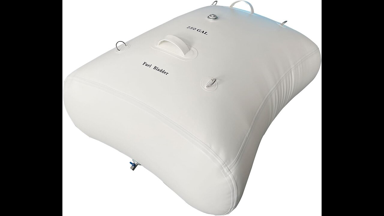 Fuel Bladder Emergency Tanks for Extended Range Cruising Trips