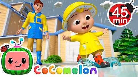 Rain Rain with JJ's Boots Song! 🌧️ + MORE CoComelon Nursery Rhymes & Songs