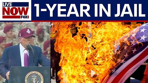 Trump Proposes 1-Year Jail Sentence for Burning the American Flag