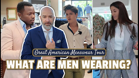 Formal vs Casual Wear for Men | Menswear Tour 👔👕✈️