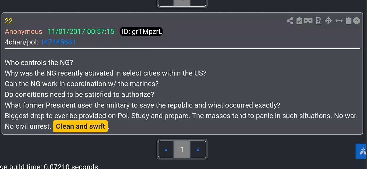 Q - CLEAN AND SWIFT - TRUMP WAITED FOR THIS!